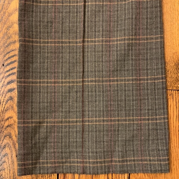 Women’s Plaid Dress Pants. These have been altered - measurements shown in pix - Picture 5 of 9